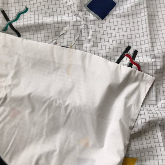 Vtg Geometric Patterned Fabric - Picture 4 of 10